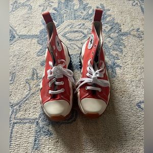 Converse Women's Run Star Motion CX Platform Mantra Orange Black/Egret